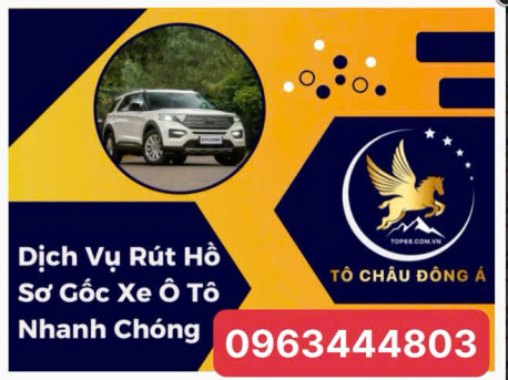 Rút hồ sơ gốc Quảng Trị cho xe ô tô nhanh
