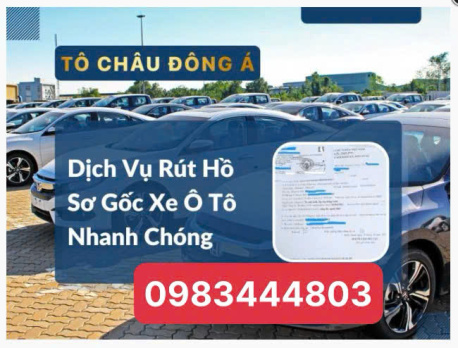 Rút hồ sơ gốc xe ô tô tại Nghệ An nhanh chóng, uy tín, đơn giản. 