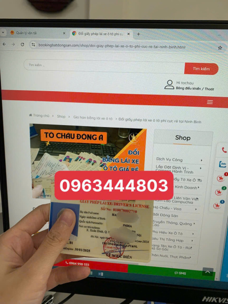 Tại Bắc Giang có dịch vụ đổi bằng lái xe ô tô cho người nước ngoài. 