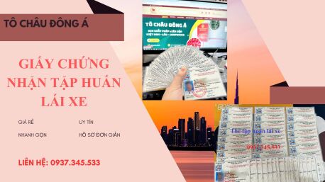 Tại Hòa Bình có nhận cấp thẻ tập huấn lái xe nhanh trong ngày