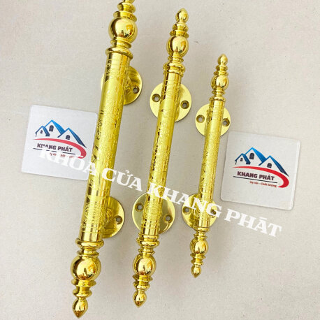 Tay kéo bằng đồng cho cửa gỗ, cửa kính, cửa nhôm - Khóa cửa Khang Phát