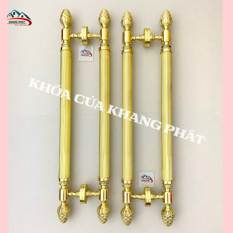 Tay Kéo Cửa Bằng Đồng 80cm Cao Cấp – Tay Nắm Cửa Gỗ, Cửa Kính Sang Trọng
