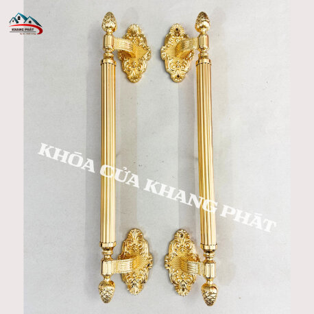 Tay Nắm Cửa Đại Sảnh Bằng Đồng Lệch Tâm – Bền Đẹp, Đẳng Cấp