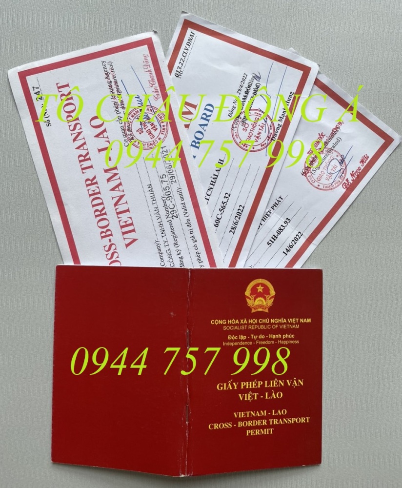 Dịch vụ làm liên vận cho xe đi Lào tại Cẩm Phả, Quảng Ninh