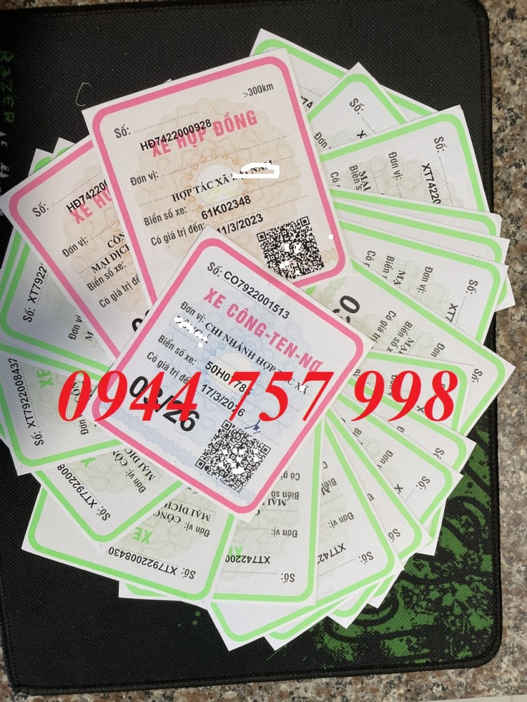 Dịch vụ xin cấp phù hiệu xe tại Đức Hòa, Long Hòa
