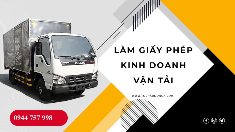 LÀM GIẤY PHÉP KINH DOANH VẬN TẢI Ở THÀNH PHỐ HUẾ