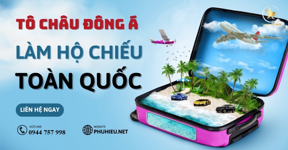 Làm hộ chiếu siêu cấp tốc tại TP Vũng Tàu, Bà Rịa - Vũng tàu