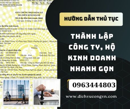 Thay đổi người đại diện pháp luật ở Dĩ An Bình Dương