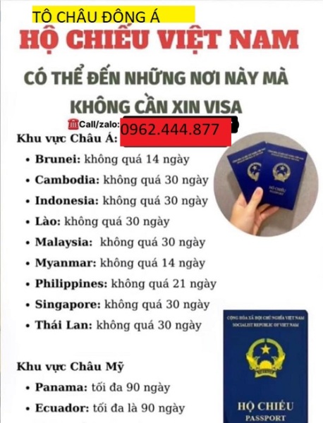 Thay mới hộ chiếu nhanh tại Thái Bình.