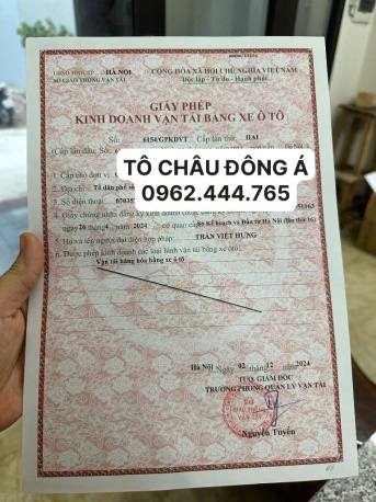 Thủ tục xin giấy phép kinh doanh vận tải tại Ninh Bình