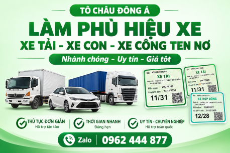 Thủ tục xin phù hiệu mới nhất tại Bắc Ninh
