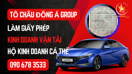 Tô Châu Group chuyên làm hộ kinh doanh cá thể cho xe ô tô tại Hồ Chí Minh