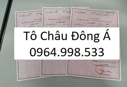 Cấp giấy phép kinh doanh vận tải tại Bình Định