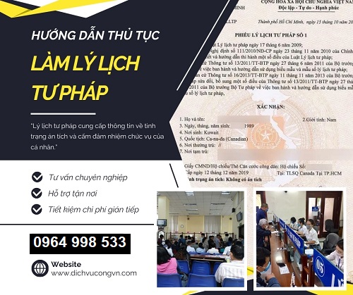 Cấp phiếu lý lịch tư pháp tại Vũng Tàu giá tốt và uy tín