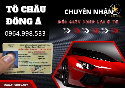 Dịch vụ đổi bằng lái xe ô tô uy tín tại Nam Từ Liêm, Hà Nội