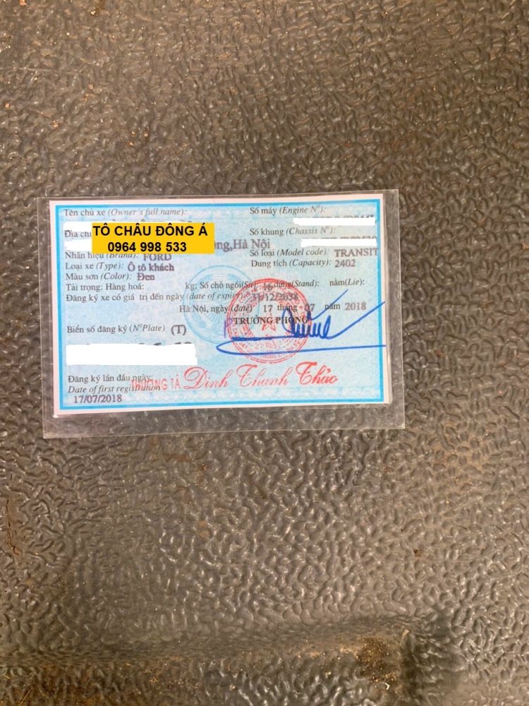Dịch vụ đổi cavet xe từ T sang V cực nhanh tại Gia Lai