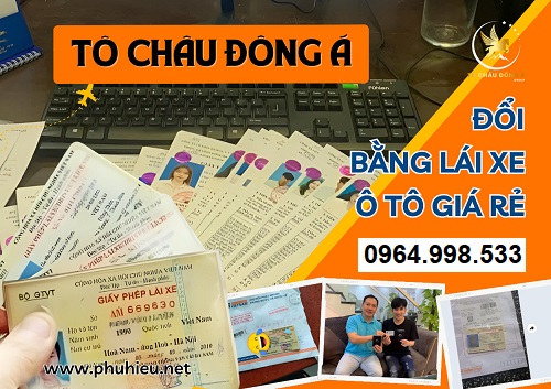 Dịch vụ đổi/gia hạn bằng lái xe ô tô cực nhanh tại Bắc Ninh phí rẻ