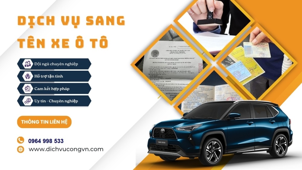 Dịch vụ làm sang tên xe cực nhanh tại Tuyên Quang giá tốt