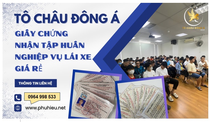 Dịch vụ làm thẻ tập huấn nghiệp vụ cực nhanh tại Quận 3, Hồ Chí Minh