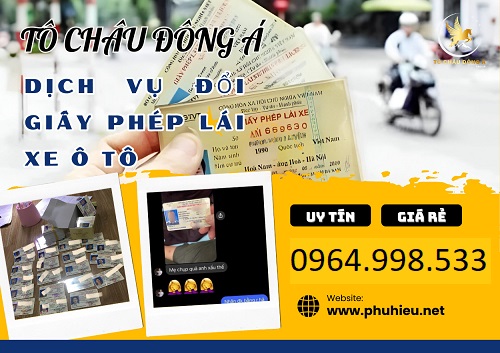 Làm đổi bằng lái xe ô tô ở đâu nhanh Bắc Ninh