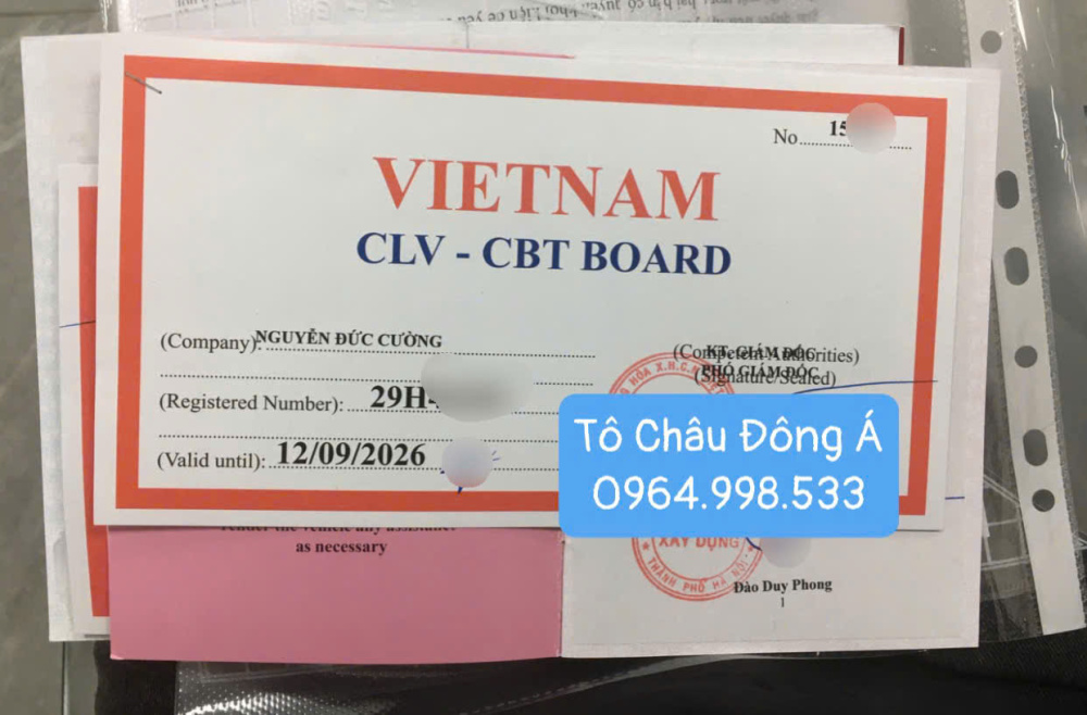 Làm giấy phép liên vận Việt - Lào - Cam nhanh ở Hà Nội