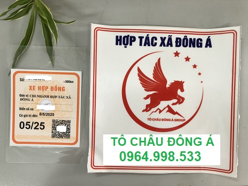 Làm phù hiệu xe nhanh tại Nam Định phí cực rẻ