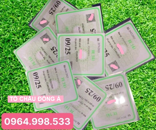 Làm phù hiệu xe ở Khánh Hòa phí ưu đãi cực khủng