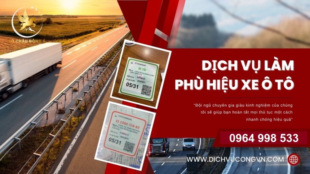 Mua phù hiệu xe giá tốt tại Quảng Ninh