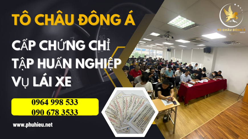 Cấp thẻ tập huấn nghiệp vụ lái xe tại nhận liền tay tại An Giang