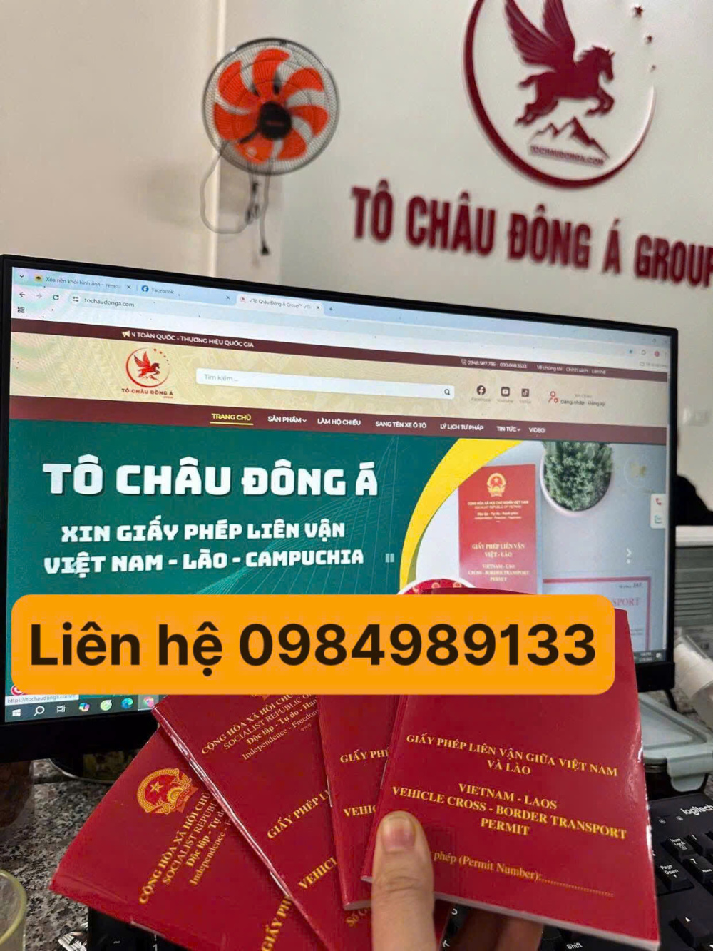 Đơn Giản Hóa Thủ Tục Xin Giấy Phép Liên Vận Với Tô Châu Đông Á