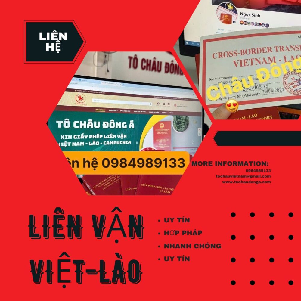 Làm giấy phép liên vận Việt-Lào ở Bình Dương
