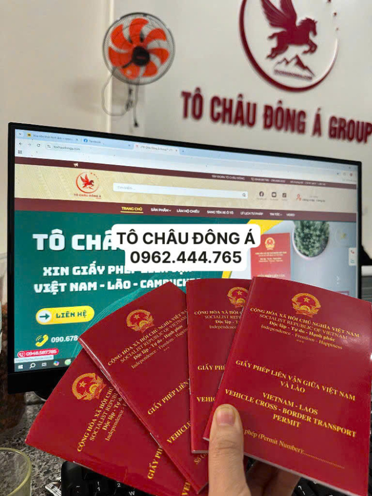 NHẬN LÀM GIẤY LIÊN VẬN VIỆT NAM - LÀO tại Hà Nội