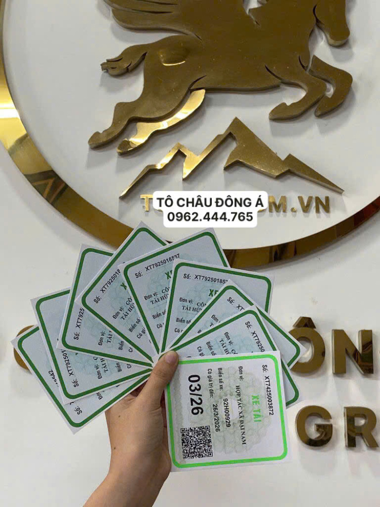 PHÙ HIỆU XE Ô TÔ KINH DOANH  VẬN TẢI- Bạn đã có chưa ? tại Yên Bái