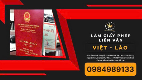 Trọn gói dịch vụ xin Giấy phép liên vận Việt – Lào cho doanh nghiệp vận tải
