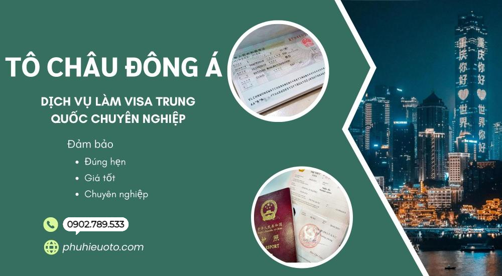 Làm Visa đi Trung Quốc uy tín tại Hà Nội