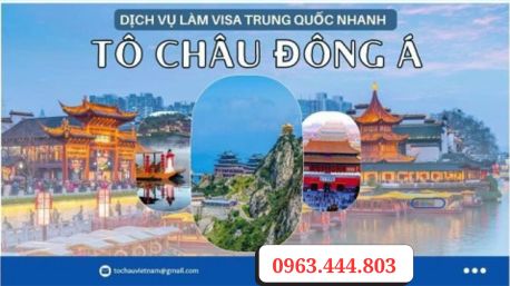 Visa Trung Quốc cấp nhanh nhất giá cực sốc tại TP HỒ CHÍ MINH