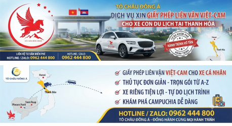 Xin Giấy Phép Liên Vận Việt – Campuchia Trọn Gói Tại Thanh Hóa